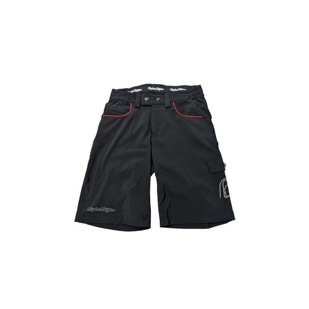 TROY LEE DESIGNS Skyline Black Red Trim Cycling Outdoor Women‎ Medium Shorts
